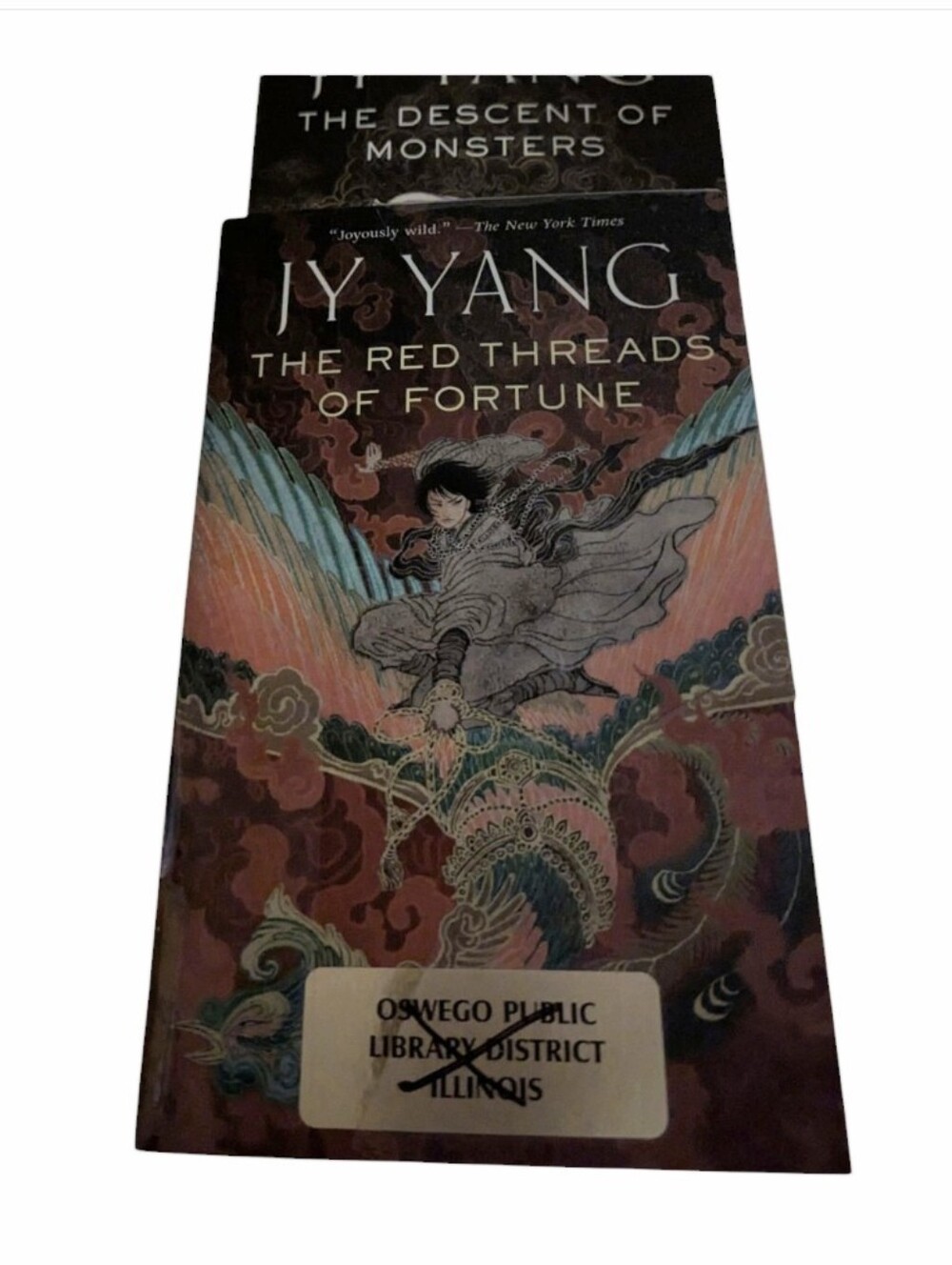 The Red Threads of Fortune - The Descent of Monsters Jy Yang. Library Copies